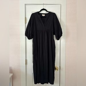 Universal Threads Black Midi Dress